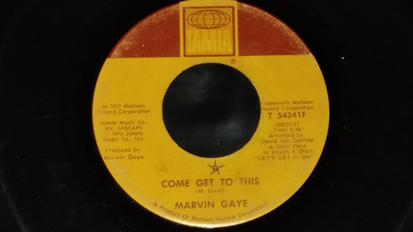 Marvin Gaye : Come Get To This (7