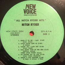 Load image into Gallery viewer, Mitch Ryder : All Mitch Ryder Hits! (LP, Comp)