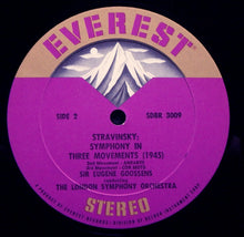 Load image into Gallery viewer, Igor Stravinsky, Woody Herman And His Orchestra, Sir Eugene Goossens, The London Symphony Orchestra : Ebony Concerto / Symphony In Three Movements (LP)