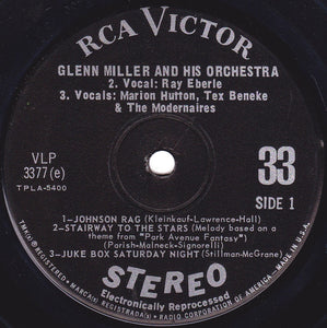 Glenn Miller And His Orchestra : The Best Of Glenn Miller (7", Jukebox)