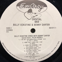 Load image into Gallery viewer, Billy Eckstine . Benny Carter . Helen Merrill : Billy Eckstine Sings With Benny Carter (LP)