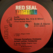 Load image into Gallery viewer, Antonín Dvořák - The Chicago Symphony Orchestra, James Levine (2) : "New World" Symphony (LP, Album)