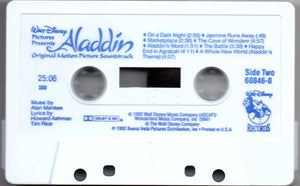 Alan Menken, Howard Ashman, Tim Rice : Aladdin (Original Motion Picture Soundtrack) (Cass, Album)