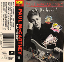 Load image into Gallery viewer, Paul McCartney : All The Best (Cass, Comp, XDR)