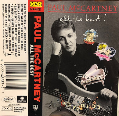 Paul McCartney : All The Best (Cass, Comp, XDR)