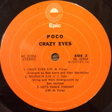 Load image into Gallery viewer, Poco (3) : Crazy Eyes (LP, Album, Pit)
