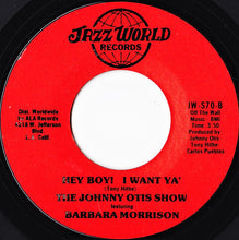 Load image into Gallery viewer, The Johnny Otis Show Featuring Barbara Morrison : Nigger, Please! (7", Styrene)