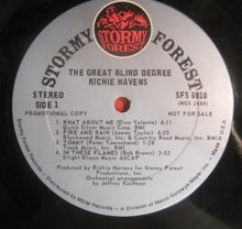 Load image into Gallery viewer, Richie Havens : The Great Blind Degree (LP, Album, Promo)