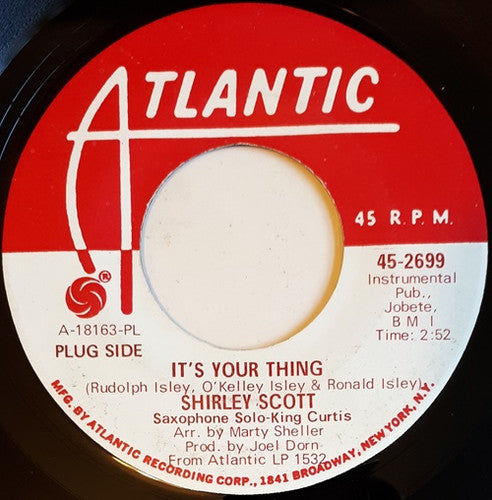 Shirley Scott : It's Your Thing / You (7