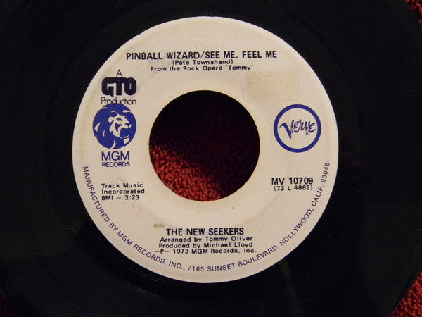 The New Seekers : Pinball Wizard / See Me, Feel Me (7