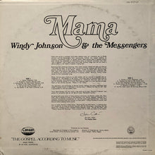 Load image into Gallery viewer, Windy Johnson And The Messengers : Mama (LP)
