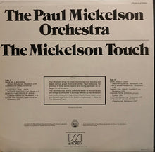 Load image into Gallery viewer, Paul Mickelson Orchestra : The Mickelson Touch (LP, Album)