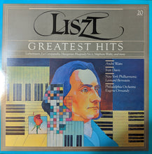 Load image into Gallery viewer, Leonard Bernstein, André Watts, Eugene Ormandy, Ivan Davis (2) : Liszt's Greatest Hits (LP, Comp, RM)