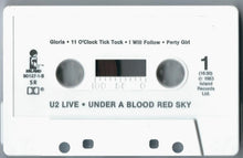 Load image into Gallery viewer, U2 : Under A Blood Red Sky (Live) (Cass, MiniAlbum, SR)