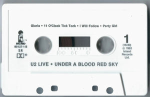 U2 : Under A Blood Red Sky (Live) (Cass, MiniAlbum, SR)