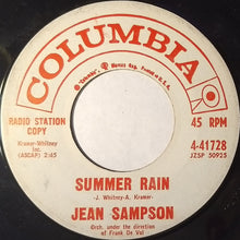 Load image into Gallery viewer, Jean Sampson : I Understand / Summer Rain (7", Single, Promo)