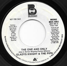 Load image into Gallery viewer, Gladys Knight And The Pips : The One And Only (7&quot;, Single, Promo)