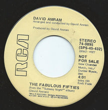 Load image into Gallery viewer, David Amram : The Fabulous Fifties (7", Single, Mono, Promo)