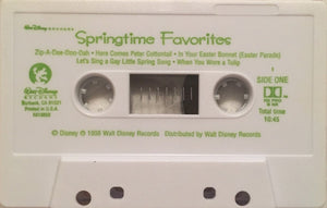 Various : Disney's Springtime Favorites (Cass, Album)