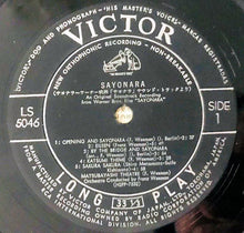 Load image into Gallery viewer, Franz Waxman And His Orchestra : Sayonara (LP, Album, Mono)