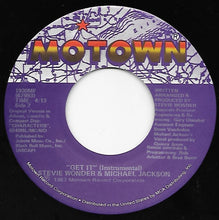 Load image into Gallery viewer, Stevie Wonder &amp; Michael Jackson : Get It (7", Single)