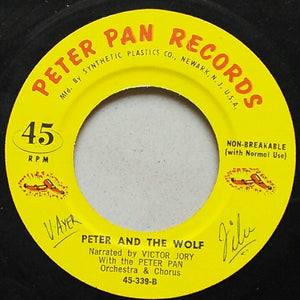 Peter Pan Orchestra And Chorus : Peter And The Wolf (7")