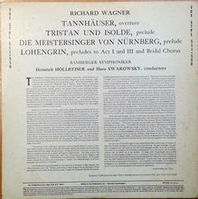 Load image into Gallery viewer, Richard Wagner / Bamberger Symphoniker, Heinrich Hollreiser : Overtures (LP)