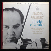 Load image into Gallery viewer, Wolfgang Amadeus Mozart, Sergei Prokofiev / Philharmonia Orchestra Conducted By Alceo Galliera With David Oistrach : Mozart - Concerto No. 3 / Prokofiev - Concerto No. 2 (LP, RE)