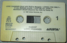 Load image into Gallery viewer, Kashif : Love Changes (Cass, Album)