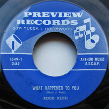 Load image into Gallery viewer, Rodd Keith : What Happened To You / I'm Leaving (7", Single)