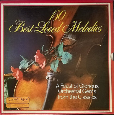 Various : 150 Best Loved Melodies (8xLP, Comp + Box)