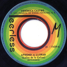 Load image into Gallery viewer, Veronica Castro : Aprendi A Llorar / Como Un Cuento de Hadas (7", Single, Promo)