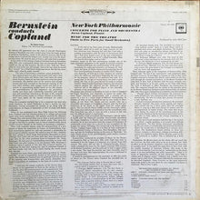 Load image into Gallery viewer, Aaron Copland / Leonard Bernstein, The New York Philharmonic Orchestra : Bernstein Conducts Copland (LP, Album, Pit)