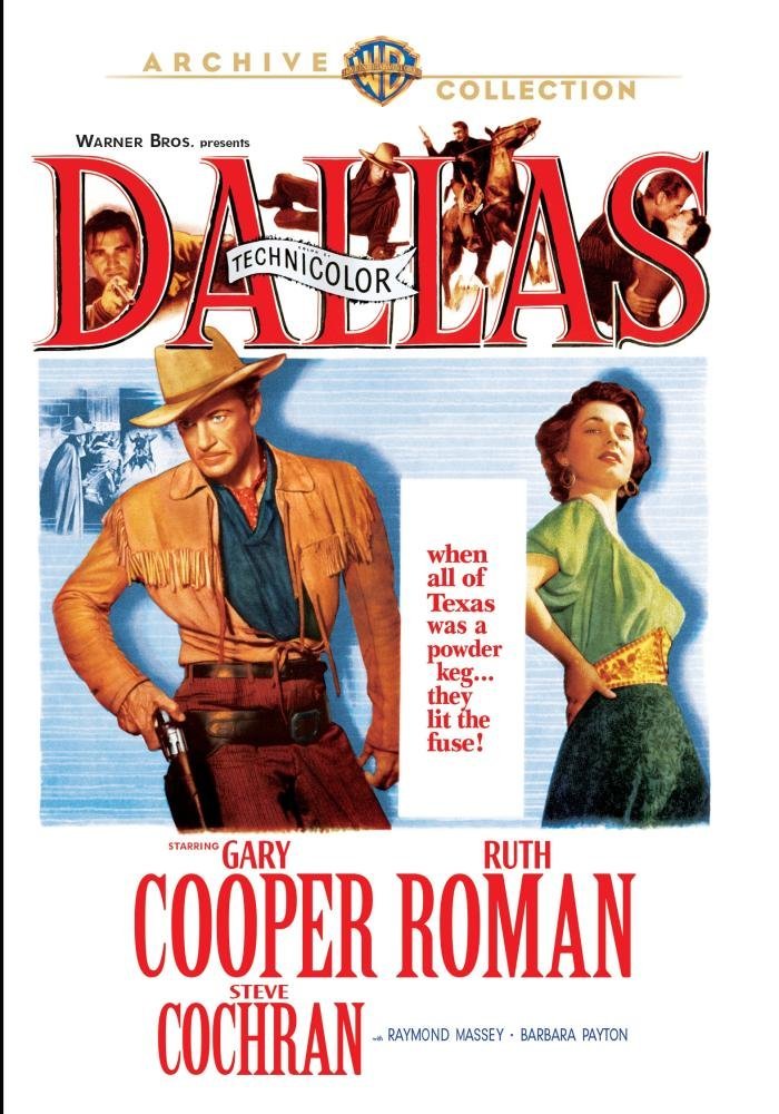 Dallas - DVD - 1950 - Gary Cooper, Ruth Roman, Steve Cochran