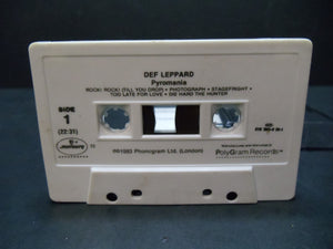 Pyromania by Def Leppard (Cassette, Jul-1987, Mercury)