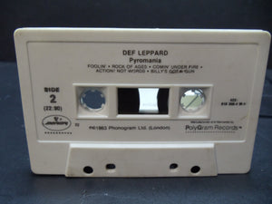 Pyromania by Def Leppard (Cassette, Jul-1987, Mercury)