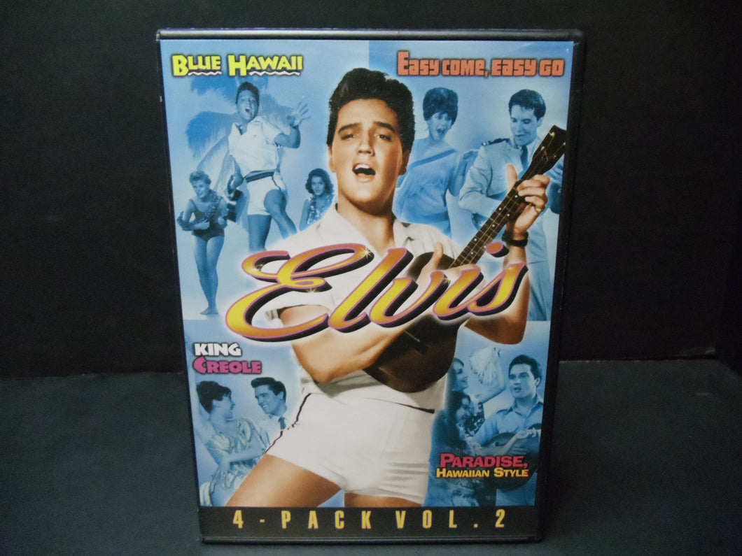 Elvis 4-Pack, Vol. 2 (DVD, 2012, 4-Disc Set)