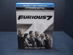 Furious 7 (Blu-ray/DVD, 2015)