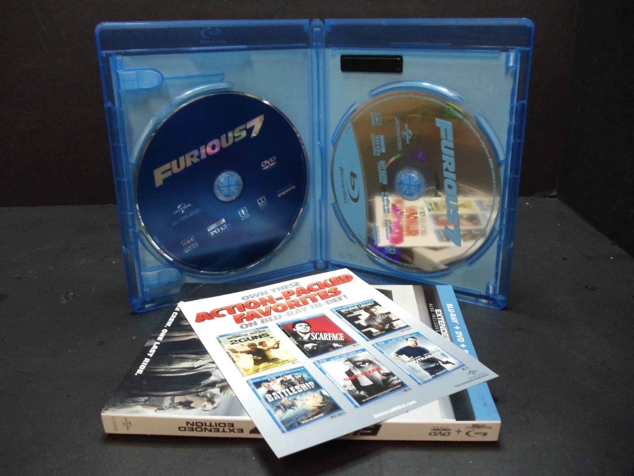 Furious 7 (Blu-ray/DVD, 2015) – Media Mania of Stockbridge