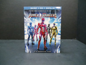 Saban's Power Rangers (Blu-ray/DVD, 2017, 2-Disc Set)