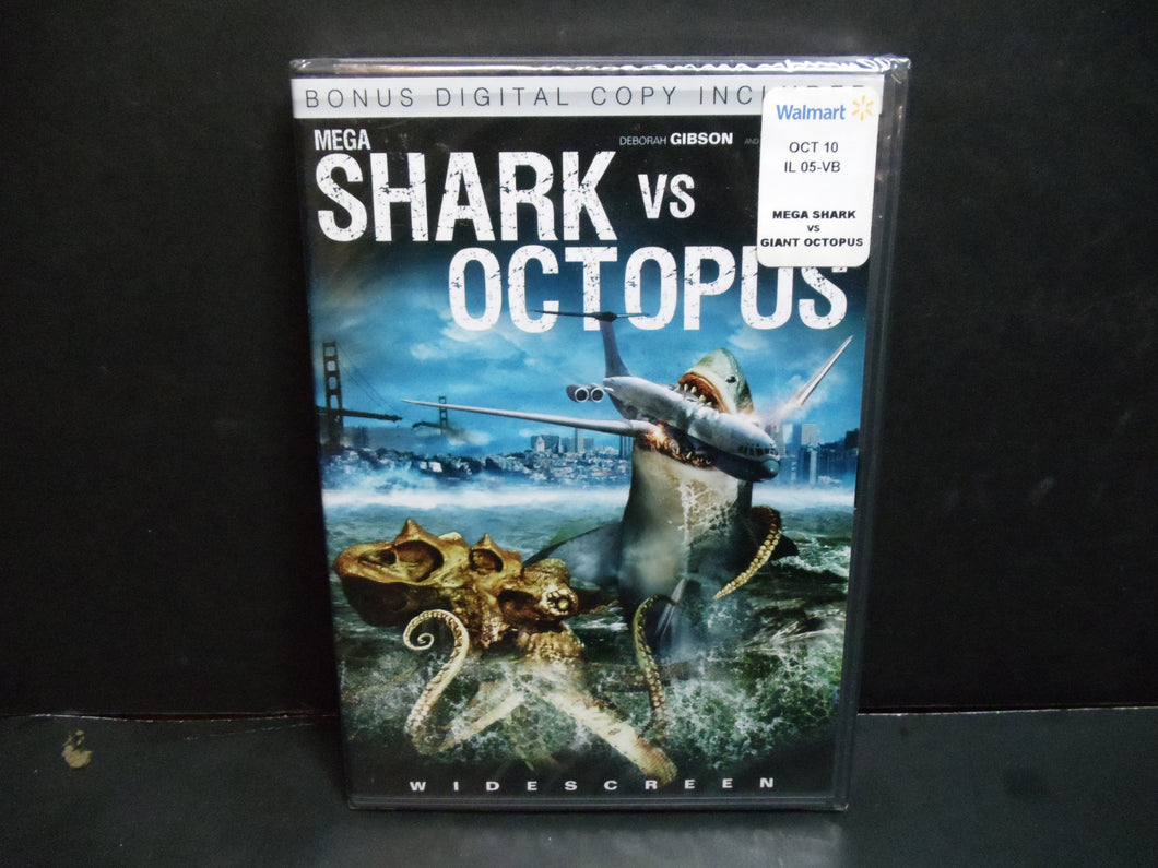 Mega Shark vs. Giant Octopus (DVD, 2010