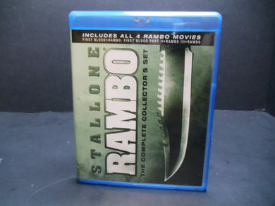 Rambo: The Complete Collectors Set (Blu-ray Disc Collection, 2010, 4-Disc Set)