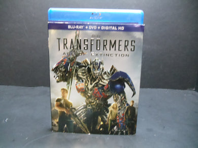 Transformers: Age of Extinction (Blu-ray/DVD, 2014, 3-Disc Set)