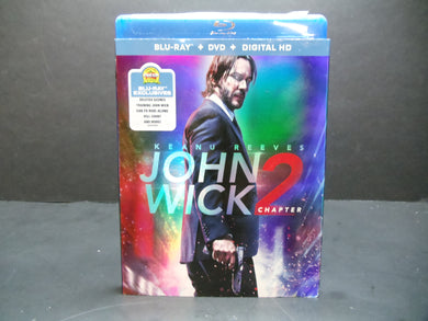 John Wick: Chapter 2 (Blu-ray, DVD, 2017, 2-Disc Set)