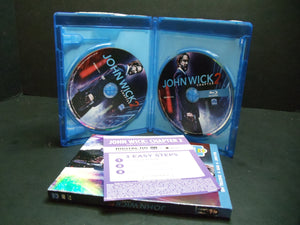 John Wick: Chapter 2 (Blu-ray, DVD, 2017, 2-Disc Set)