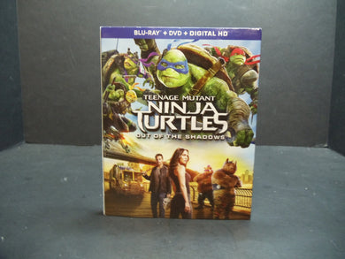 Teenage Mutant Ninja Turtles: Out of the Shadows (Blu-ray, DVD, 2016)