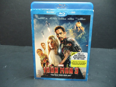 Iron Man 3 (Blu-ray/DVD, 2013, 2-Disc Set)