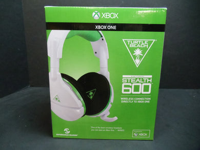 Turtle Beach Stealth 600 White and Green Headband Headset for Microsoft Xbox