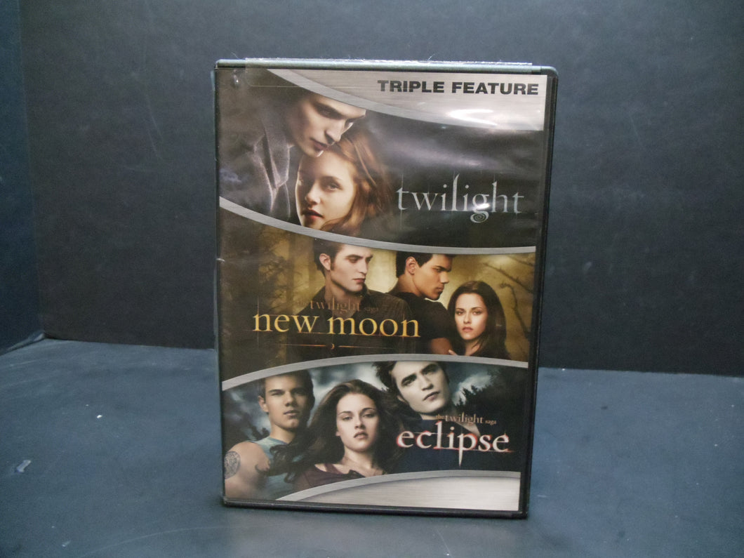 The Twilight / New Moon / Eclipse (DVD, 3 Disc, 2014)