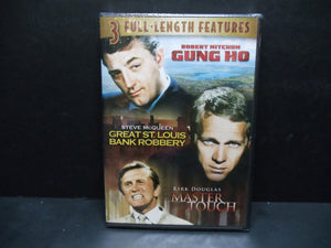 Gung Ho / Great St. Louis Bank Robbery / Master Touch (DVD, 2008)